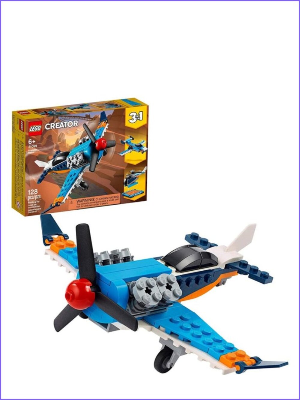 Lego  Creator 3 in 1 Propeller Plane 31099  Brand New